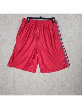 C9 Champion Boys Athletic Shorts Red Size XL Elastic Waist Lightweight Polyester